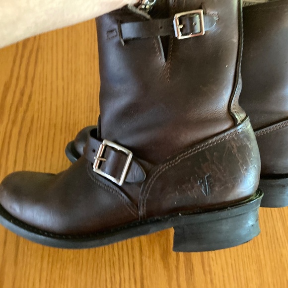 Frye Boots low rise Engineering style - Picture 4 of 11